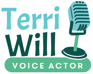 Terri Will Voice Over Artist Banner logo